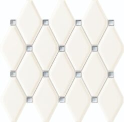 Mozaika Abisso white 29,8x27 Gat.1