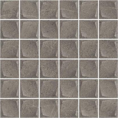 Minimal Stone Grafit Mozaika Prasowana K.4,8X4,8 29,8X29,8 G.1