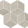 Pure City Grys Mozaika Prasowana Romb Hexagon 20,4X23,8 G.1