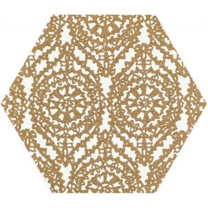 Shiny Lines Gold Heksagon Inserto A 19,8X17,1 G.1