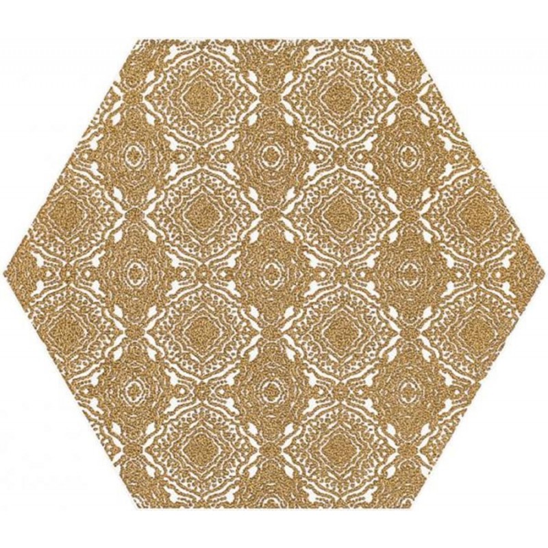 Shiny Lines Gold Heksagon Inserto E 19,8X17,1 G.1