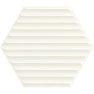 Woodskin Bianco Heksagon Struktura B Sciana 19,8X1