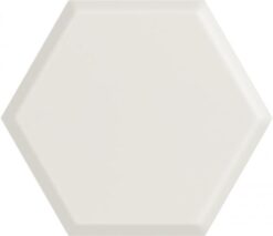 Woodskin Bianco Heksagon Struktura A Sciana 19,8X1
