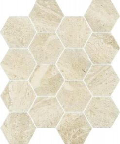 Sunlight Stone Beige Mozaika Prasowana Hexagon 22X25,5 G.1