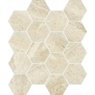 Sunlight Stone Beige Mozaika Prasowana Hexagon 22X25,5 G.1