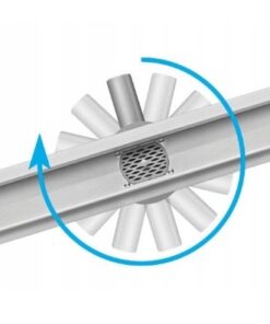 Odpływ liniowy Rotation 60 cm niski syfon 52 mm