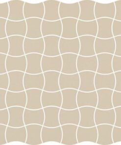 Modernizm Bianco Mozaika Prasowana K.3,6X4,4 30,86X30,86