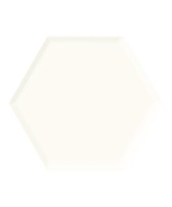 Uniwersalny Heksagon White Struktura Polysk 19,8X17,1 G.1